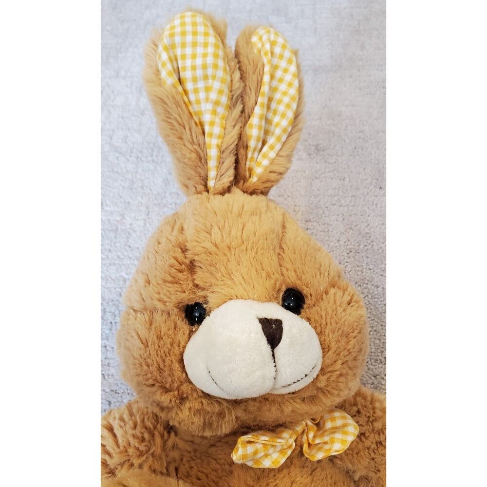 Super Soft Brown Bunny "Just For You" Megatoys Birthday Easter Child Gift Toy